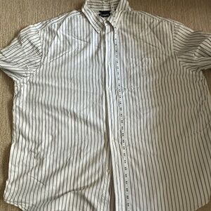 COS Striped White Shirt for Men